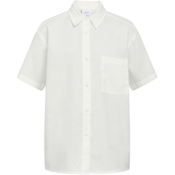 Grunt Shirt Vap Linen 2424-703 White